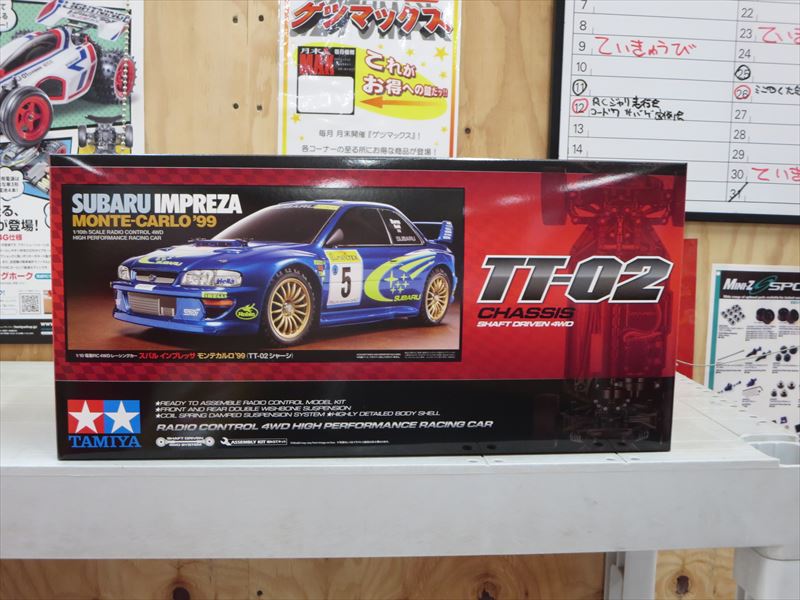 当時モノ 絶版 タミヤ RC 1/10 スバル・インプレッサ WRC 2003年