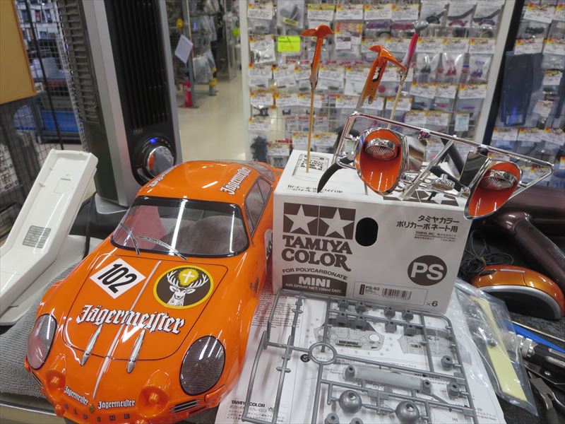 店頭販売限定(*'▽')ノ塗装済みボディ!!2号機ですっ♪ラジコン